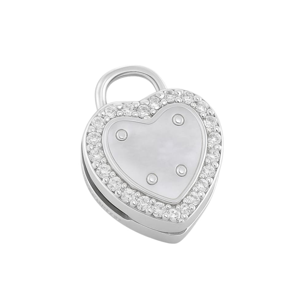 Charms corazon chato T-1A