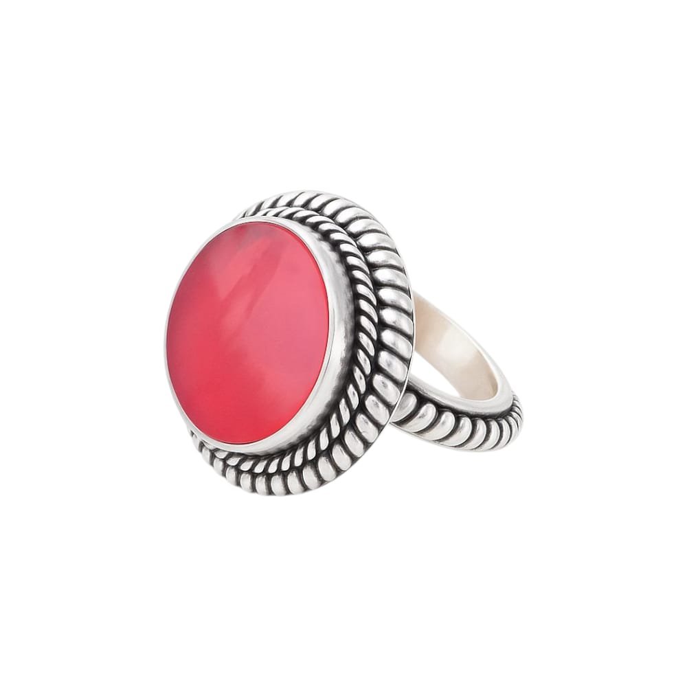 Anillo LINEA SILVER CORAL C-105B