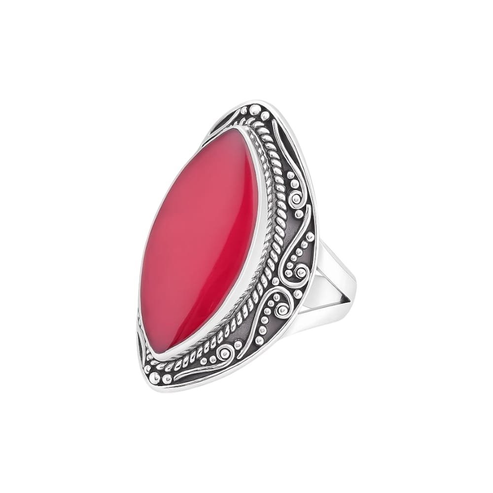Anillo OVAL CORAL C-105B