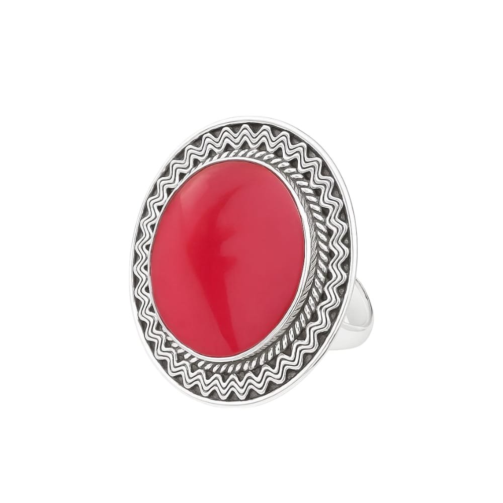 Anillo REDONDO CORAL C-105B