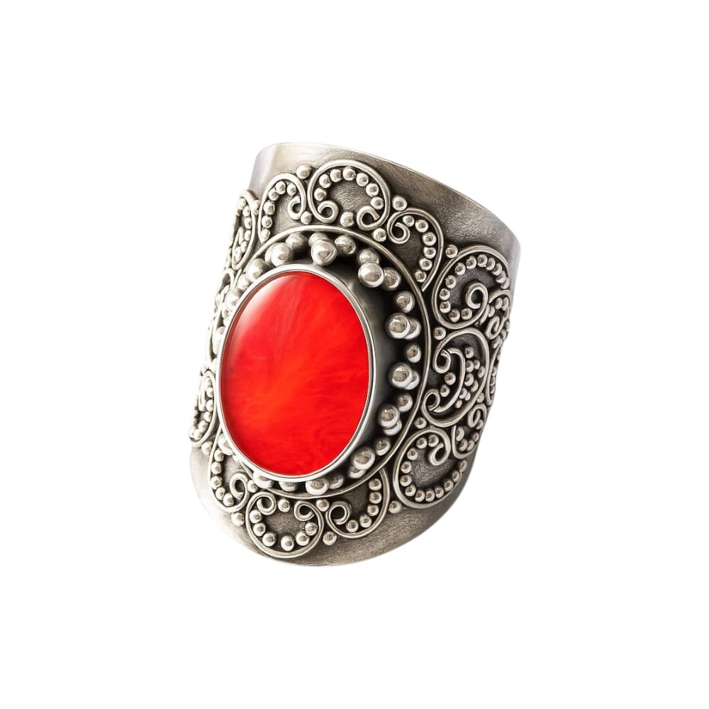 Anillo BALI CORAL C-105B