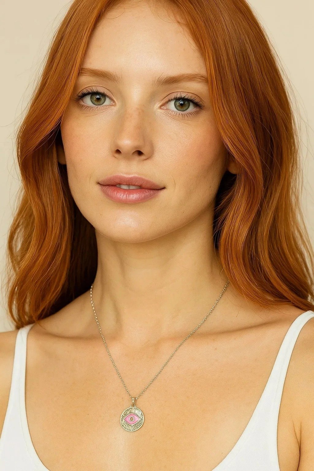 Conjunto ojito Rosa 45cm C-56A