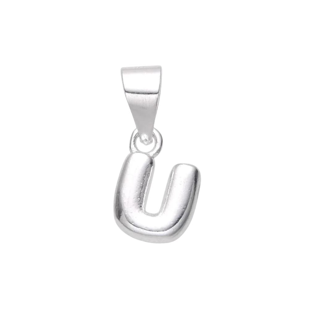 DIJE LETRA INFLADA "U"