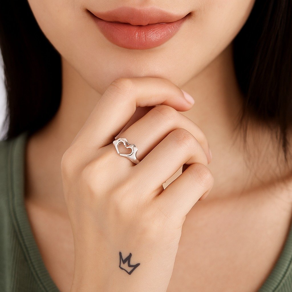 ANILLO CORAZON "I LOVE YOU FOREVER" C-38A