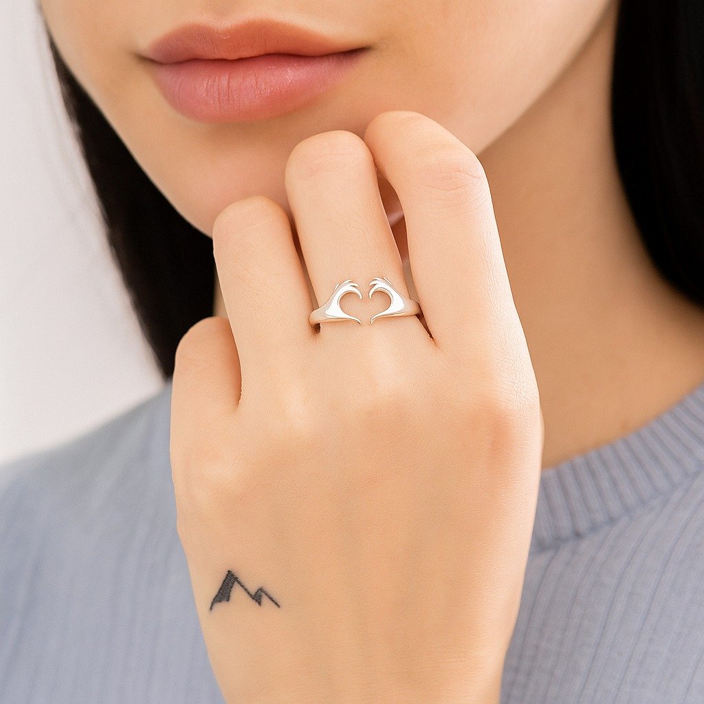 ANILLO CORAZON "I LOVE YOU FOREVER" C-38A