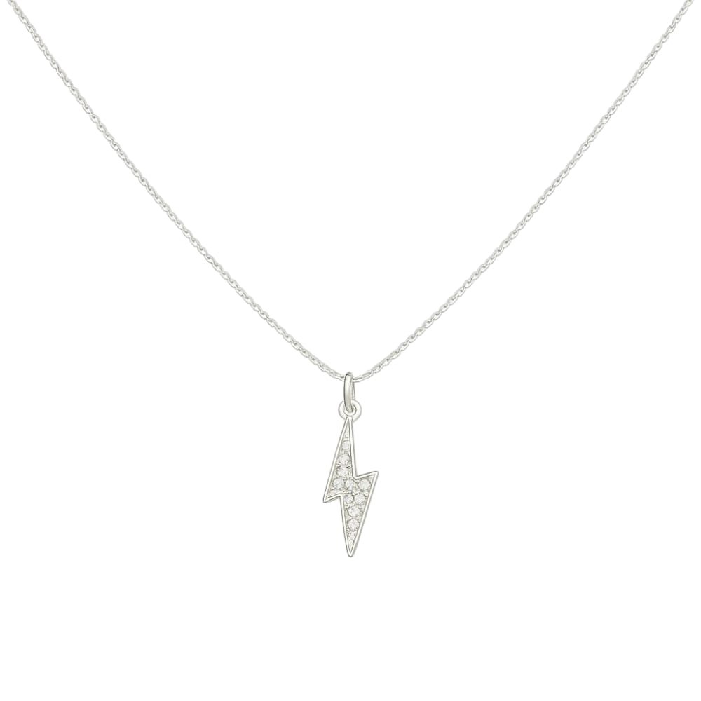 CADENA BOLITA CON DIJE RAYO 40cm C-56A