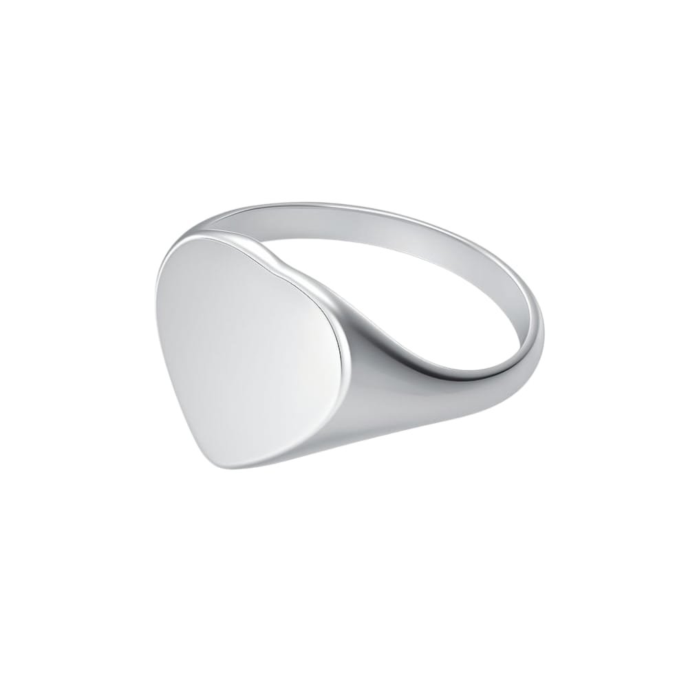 Anillo corazon liso C-111B