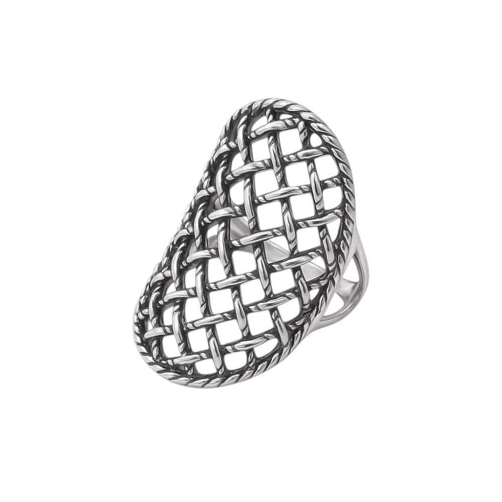 Anillo CALADO OVALADO"TALLE UNICO #12" C-5A