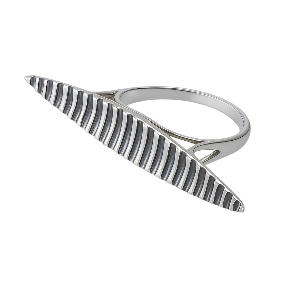 Anillo LINEAS NEGRAS LARGO C-5A