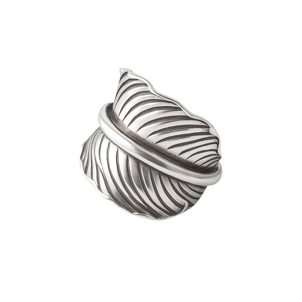 Anillo HOJA "TALLE UNICO #6"  C-5A