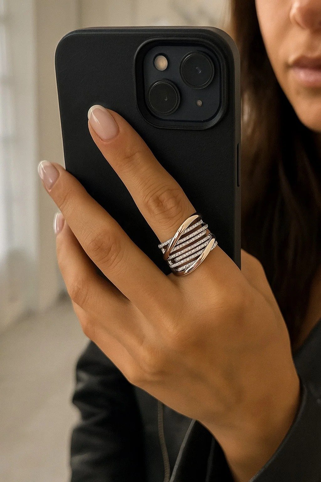 ANILLO BRILLO RODINADO C-117A