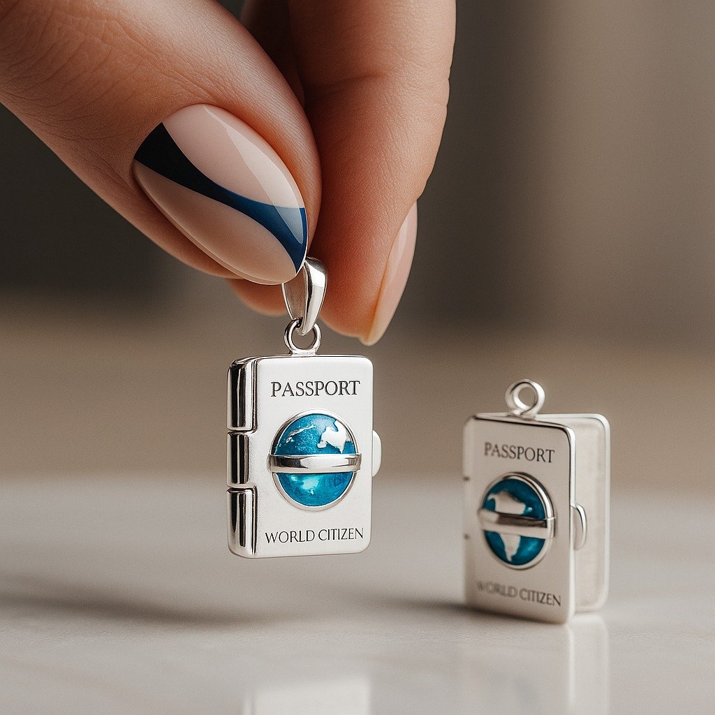 DIJE RELICARIO PASAPORTE CP-D