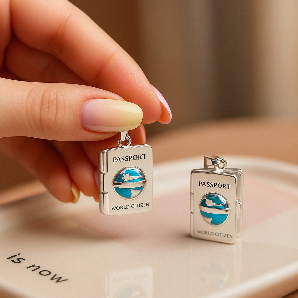 DIJE RELICARIO PASAPORTE CP-D