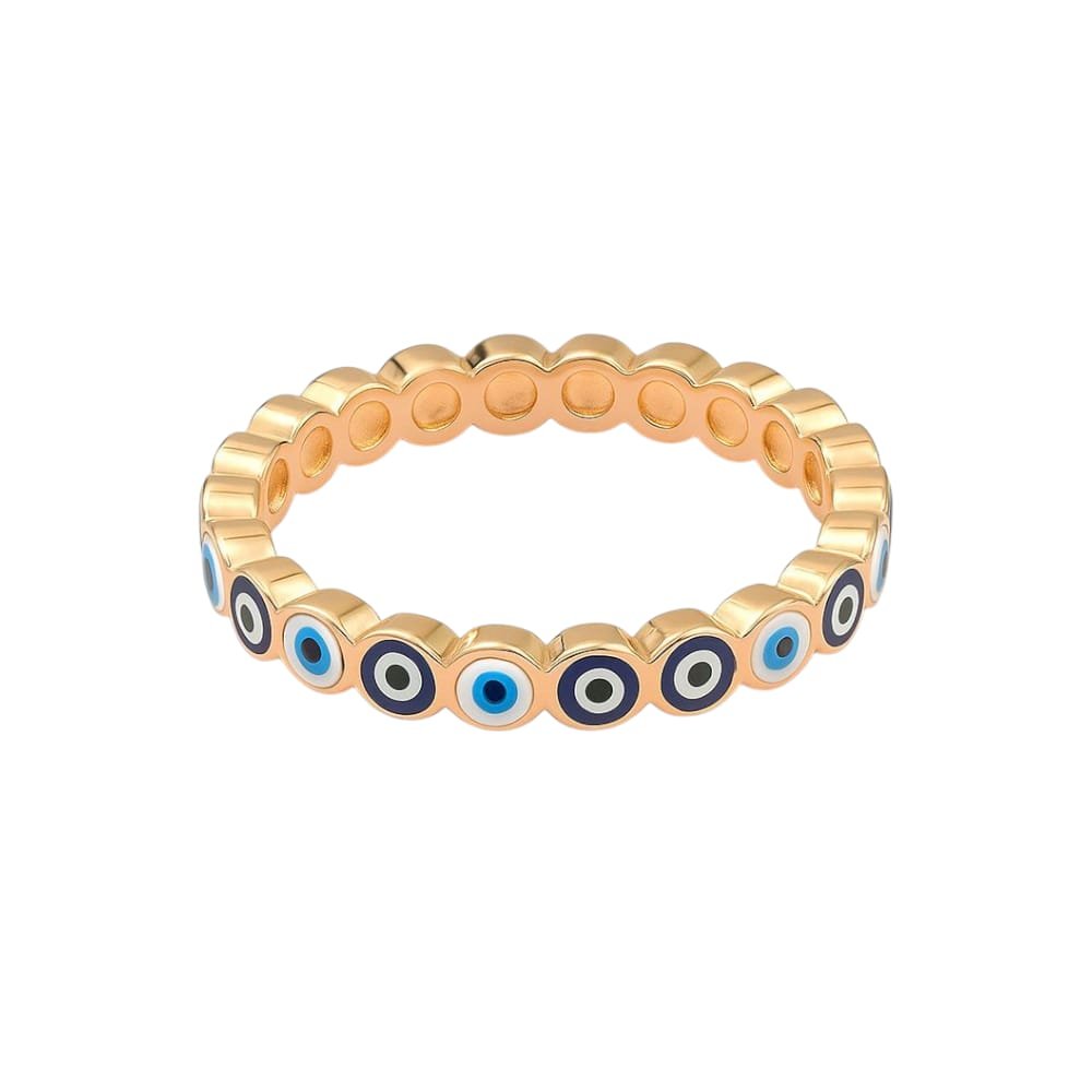 ANILLO OJITOS ROSE C-38B