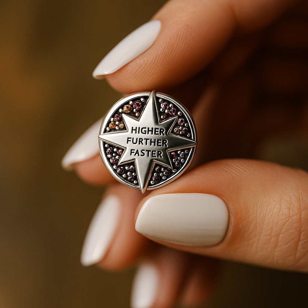 CHARMS INSIGNIA CAPITANA MARVEL T-1E