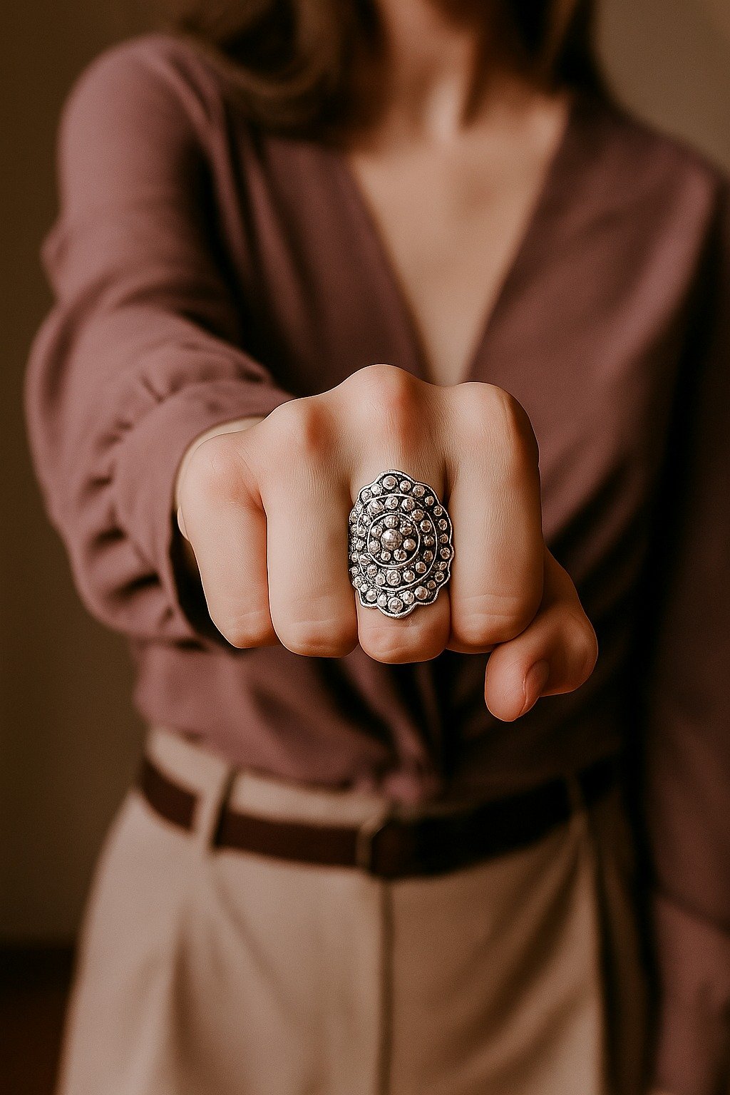 Anillo MANDALA CALADO C-5A