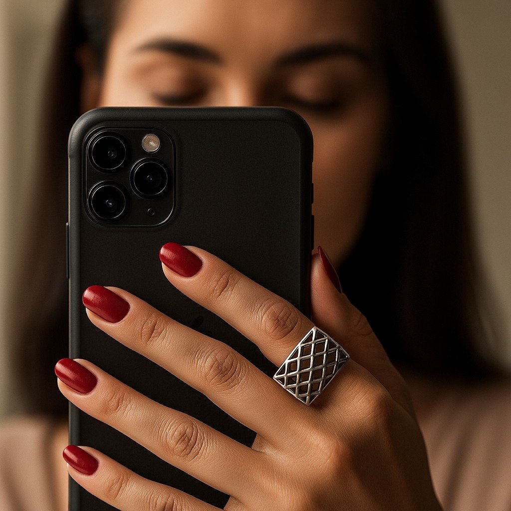 Anillo CALADO CUADRADO  C-5B