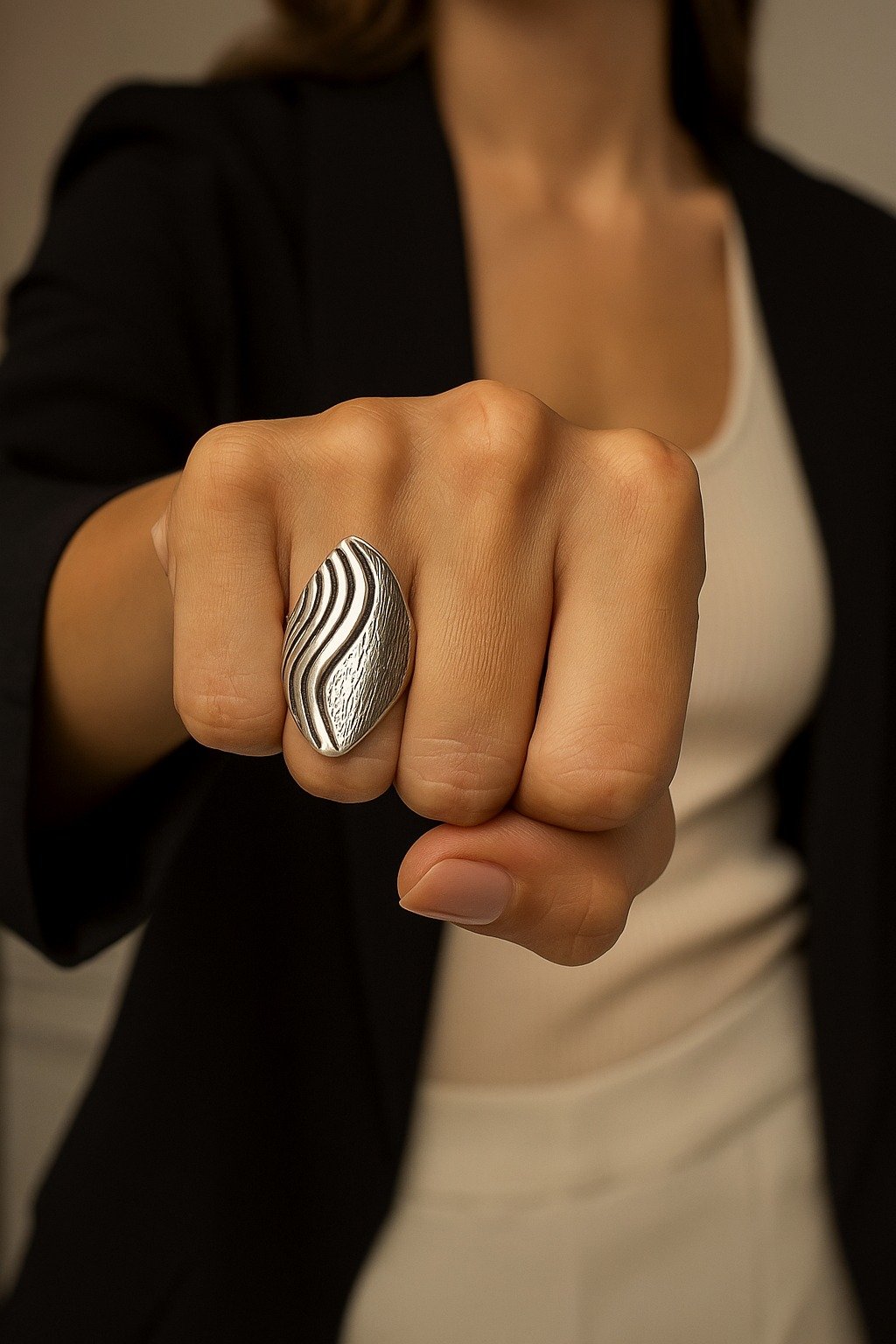 Anillo ASIMETRICO C-5C