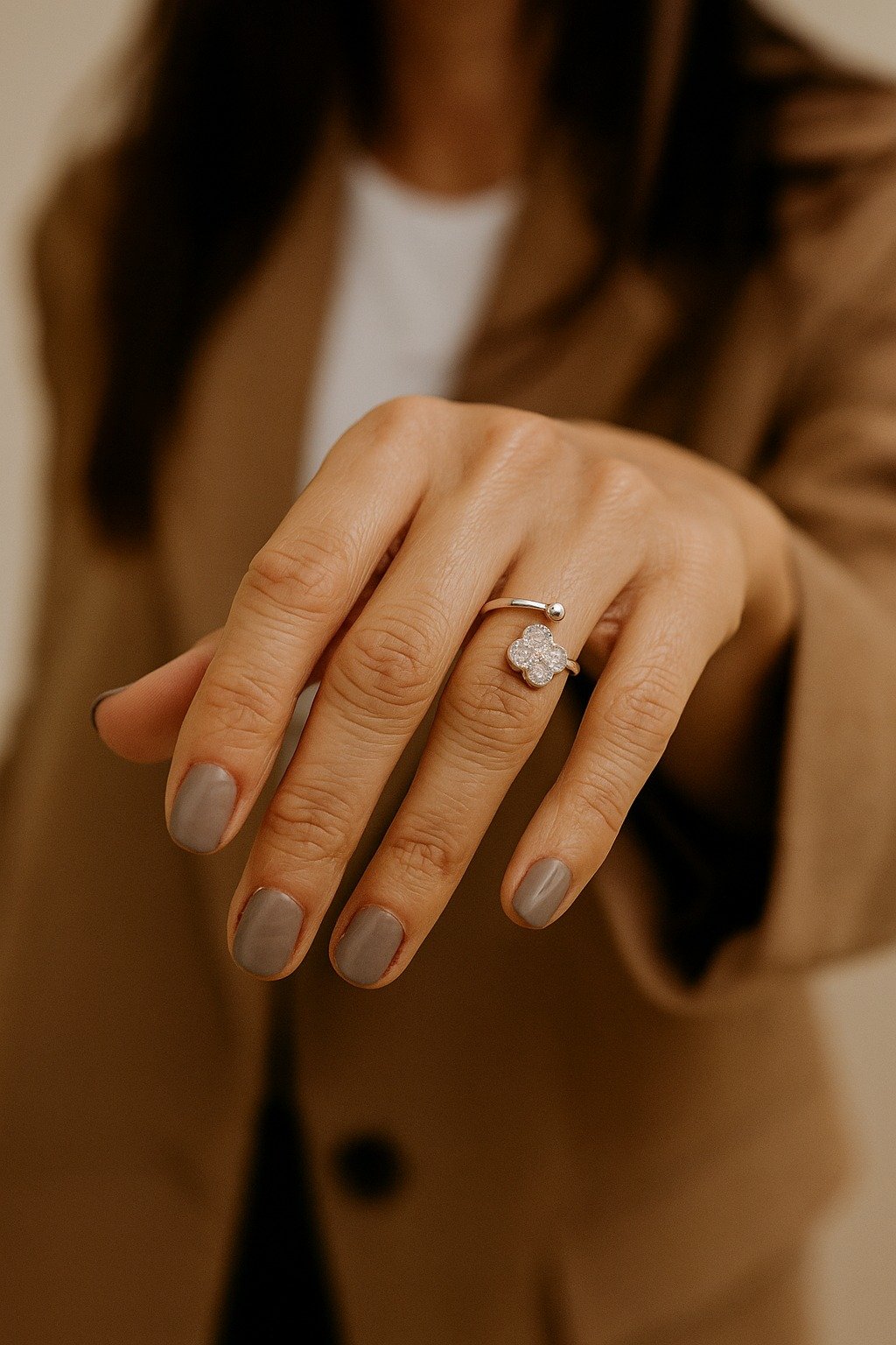 ANILLO TREBOL REGULABLE CP-AN