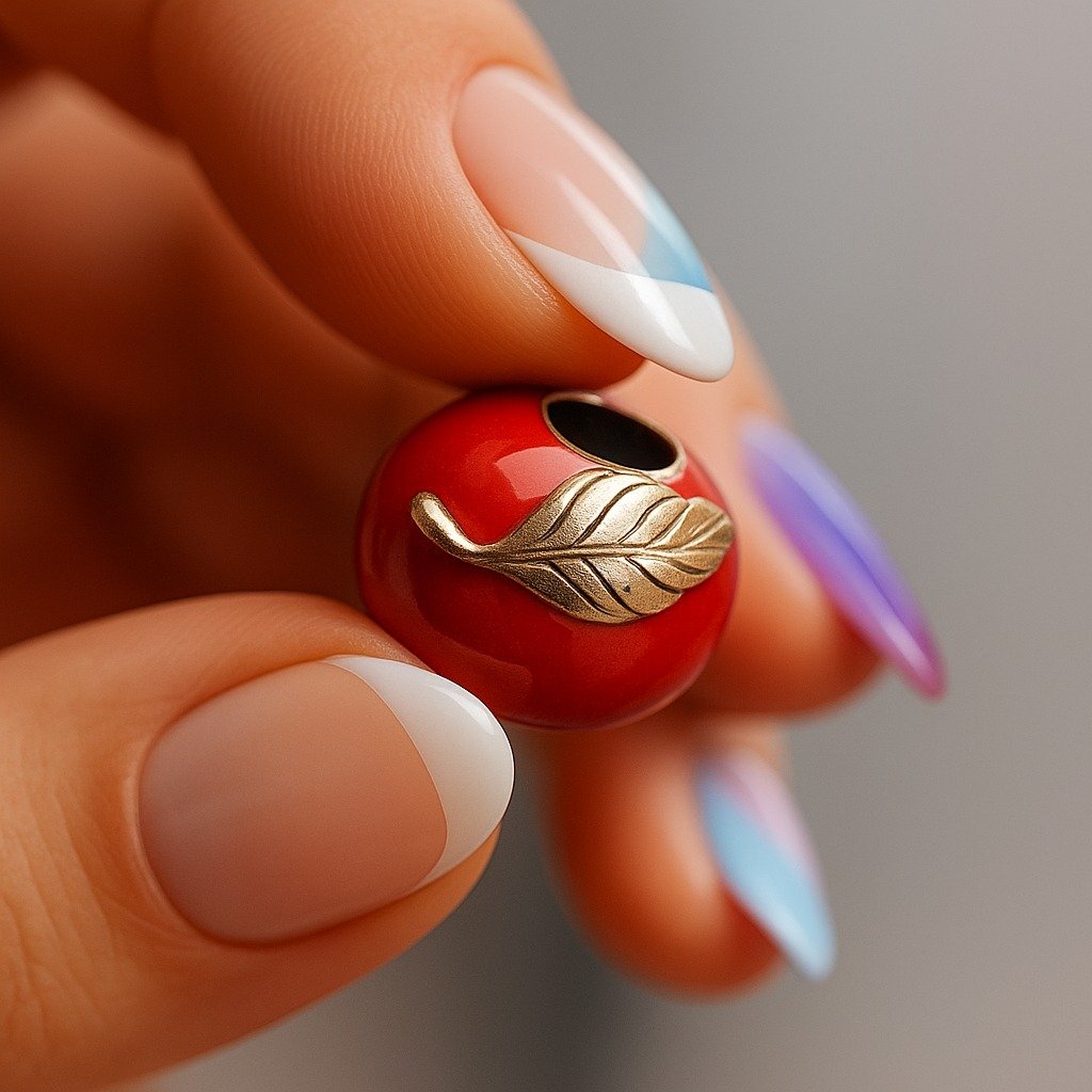 Charms Manzana roja T-1B