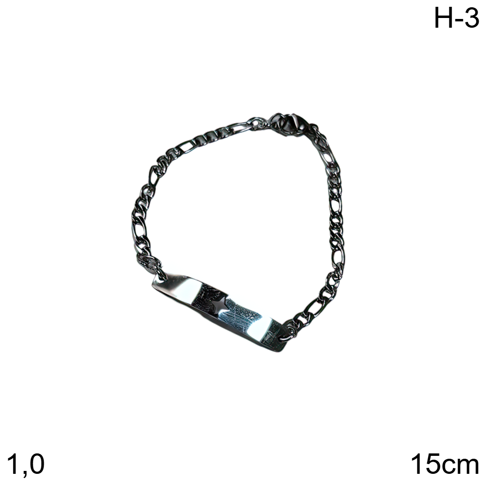 PULSERA 15CM ACERO