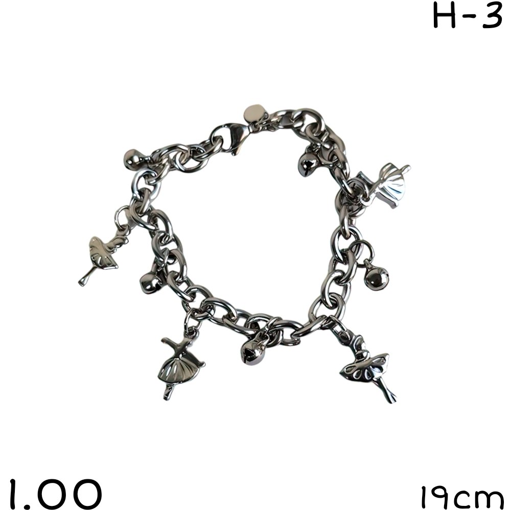 PULSERA BAILARINA 19CM