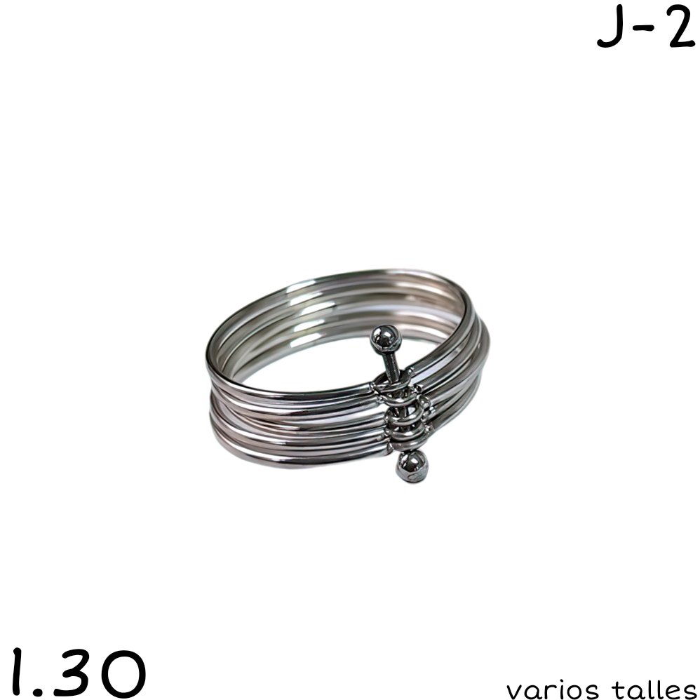 ANILLO TRIPLE  ACERO