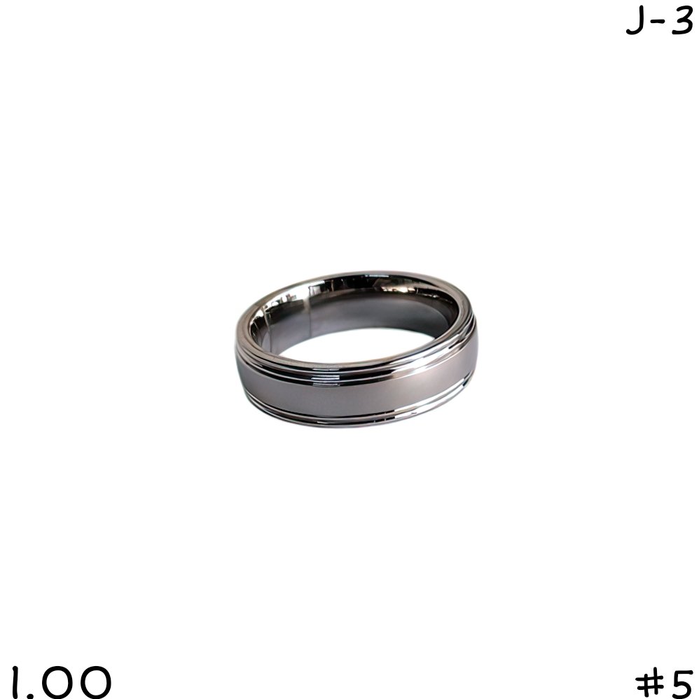 ANILLO ACERO LISO