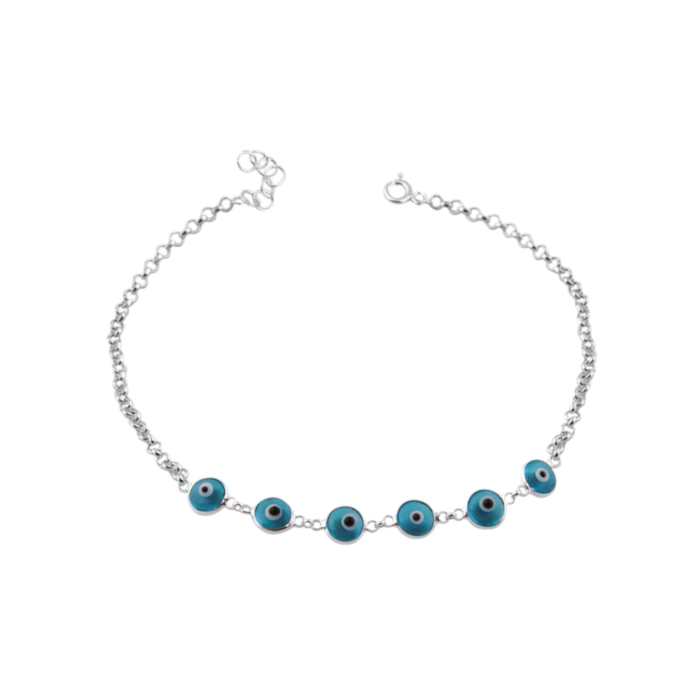 TOBILLERA OJITOS TURCOS 22+3cm CP-P