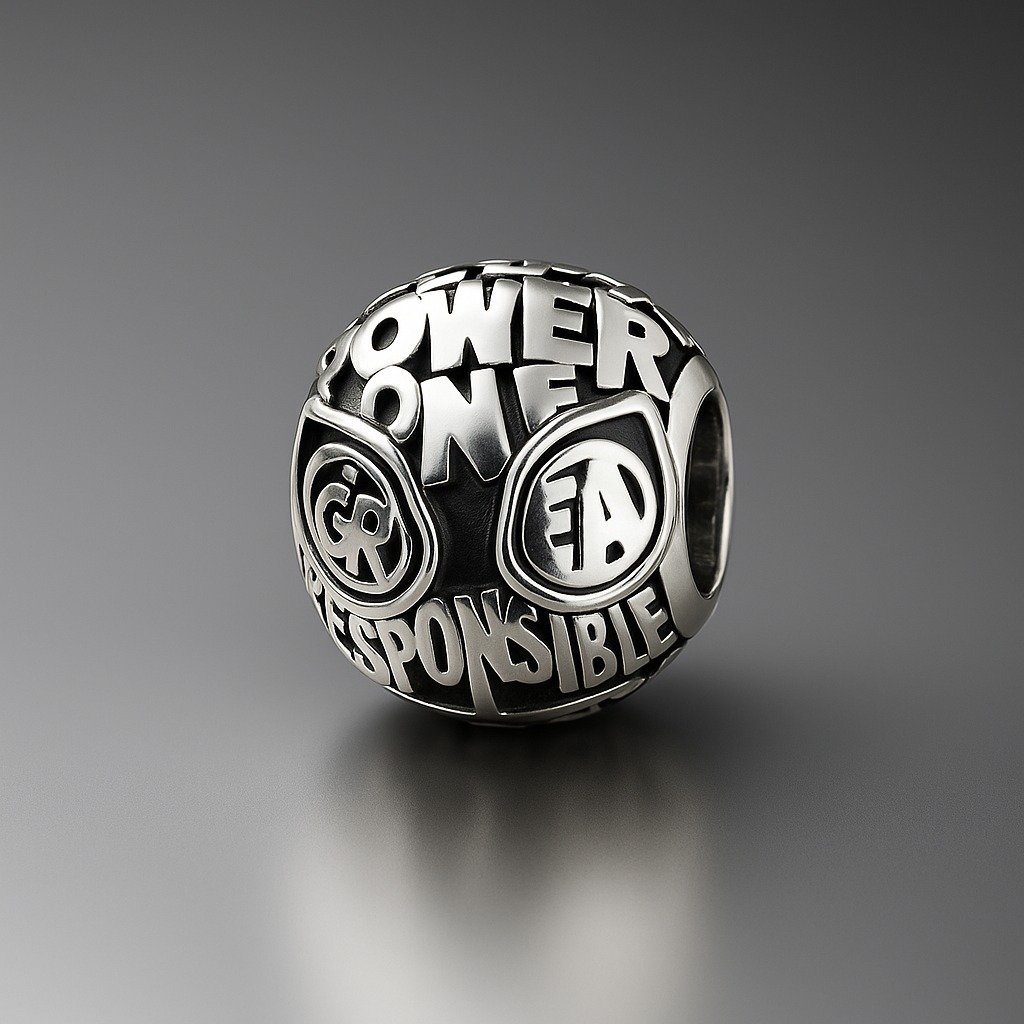 CHARMS MASCARA DE SPIDERMAN "MARVEL" T-1E