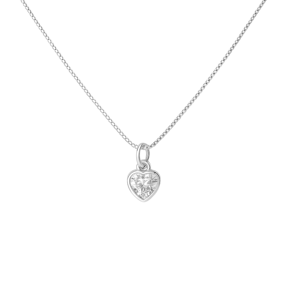 CONJUNTO CORAZON CUBIC 5mm 45cm C-56C