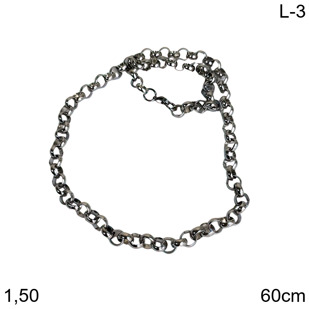 CADENA ROLO ACERO 60cm