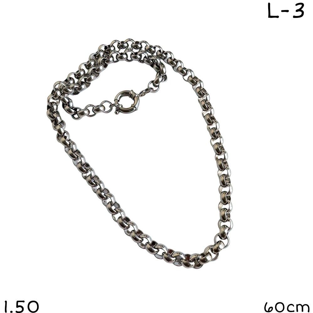CADENA ROLO ACERO 60cm