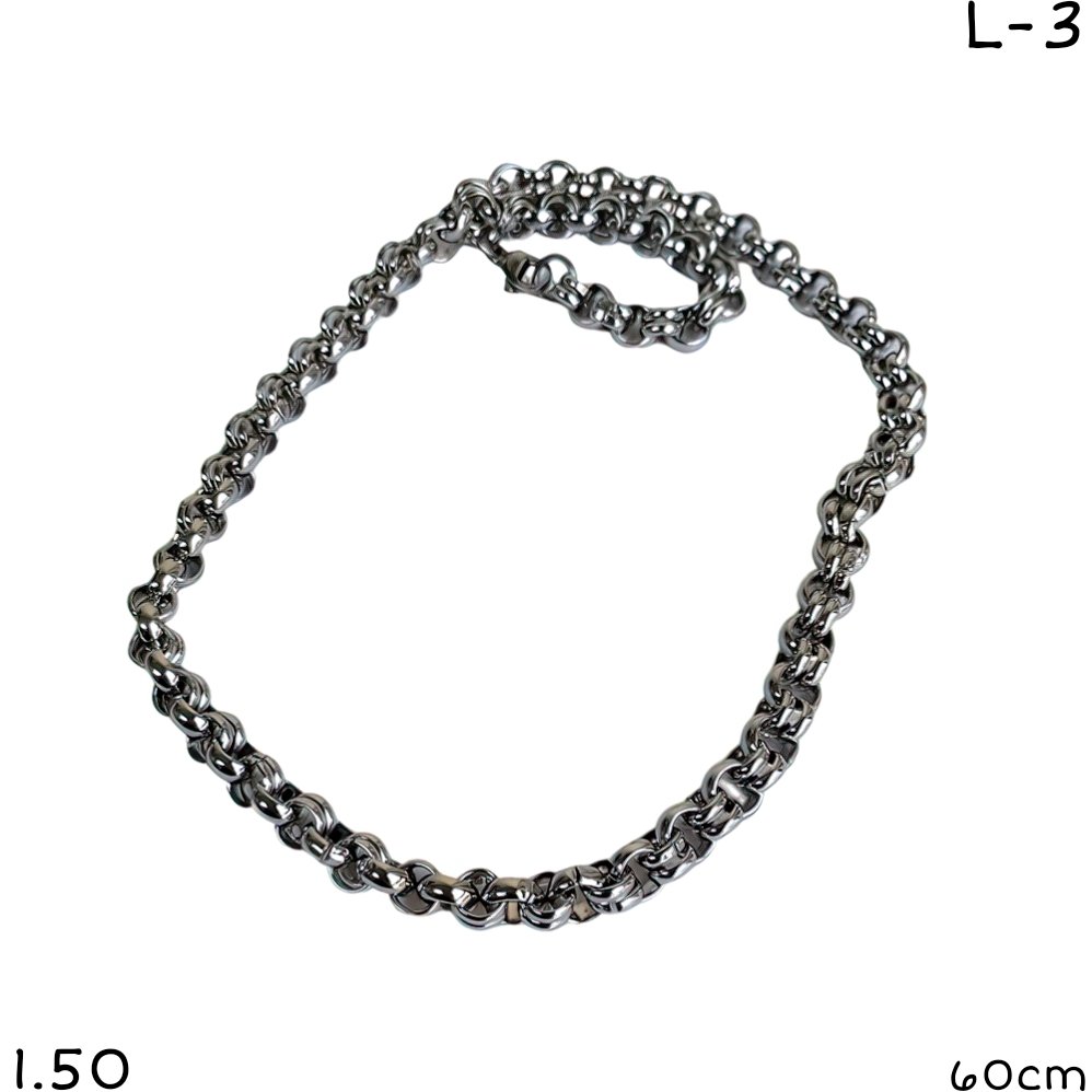 CADENA ROLO DOBLE 60CM