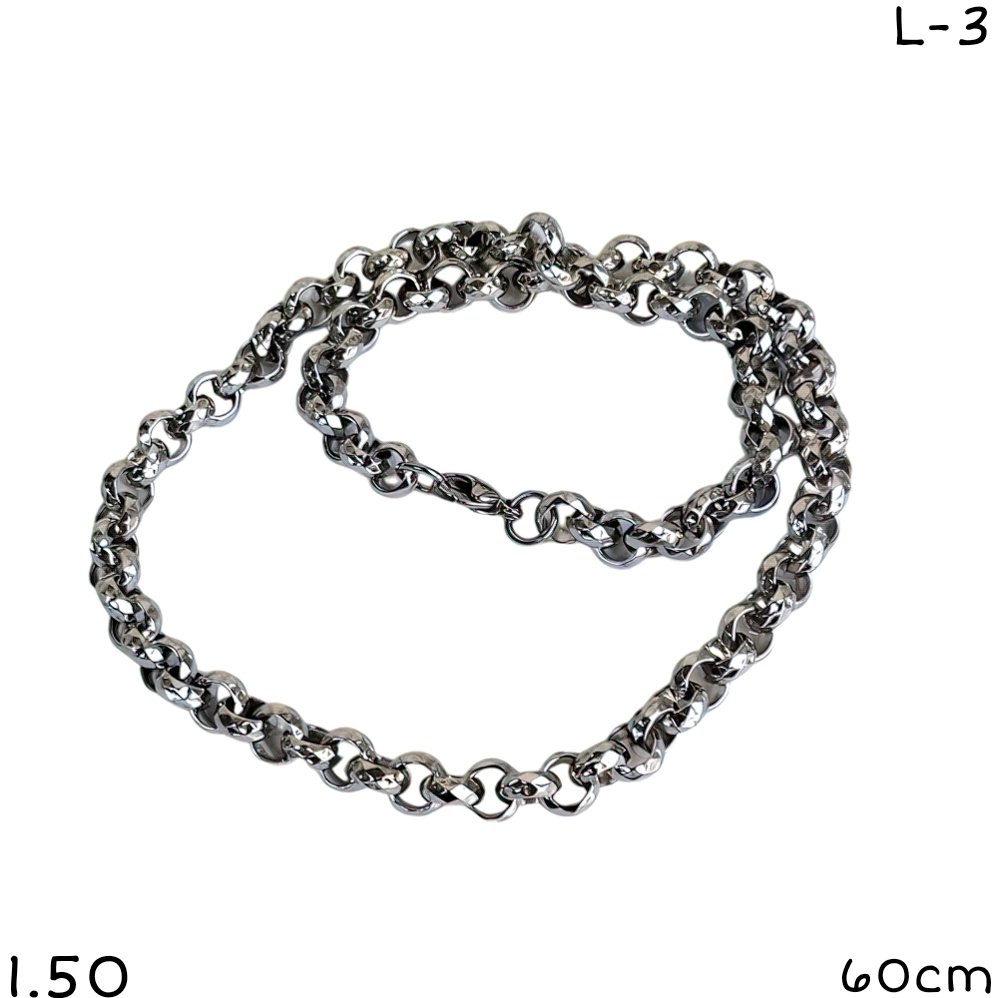 CADENA ROLO ACERO 60cm