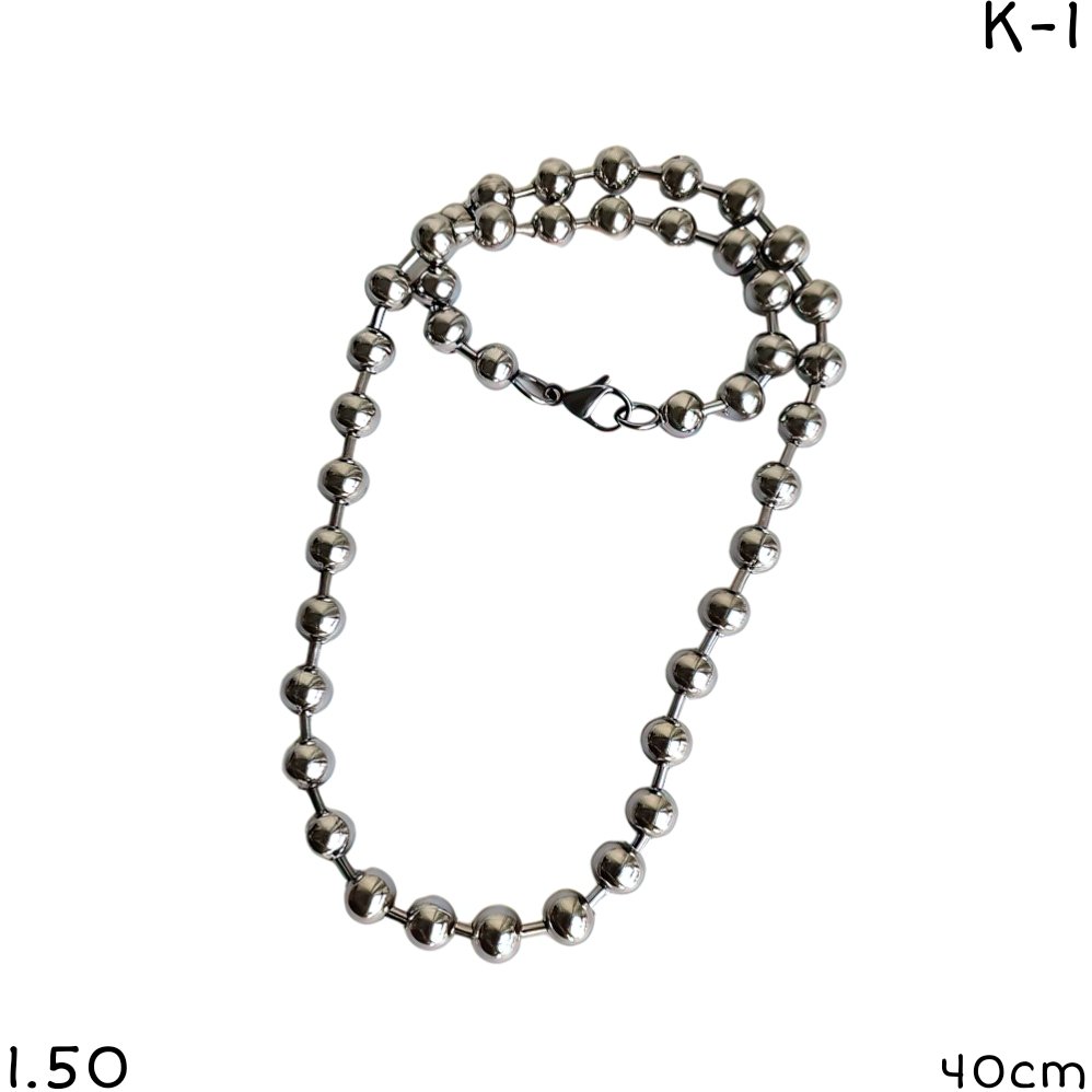 cadena bolita 40cm