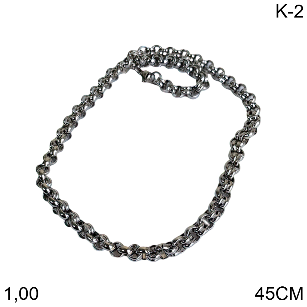 CADENA ROLO ACERO 45CM