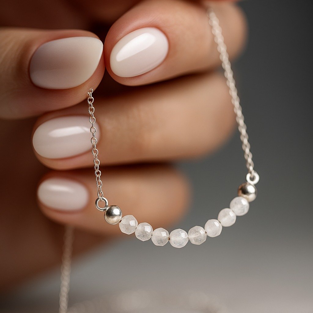 CHOKER CRISTALES TRANSPARENTES 40+6cm C-56C