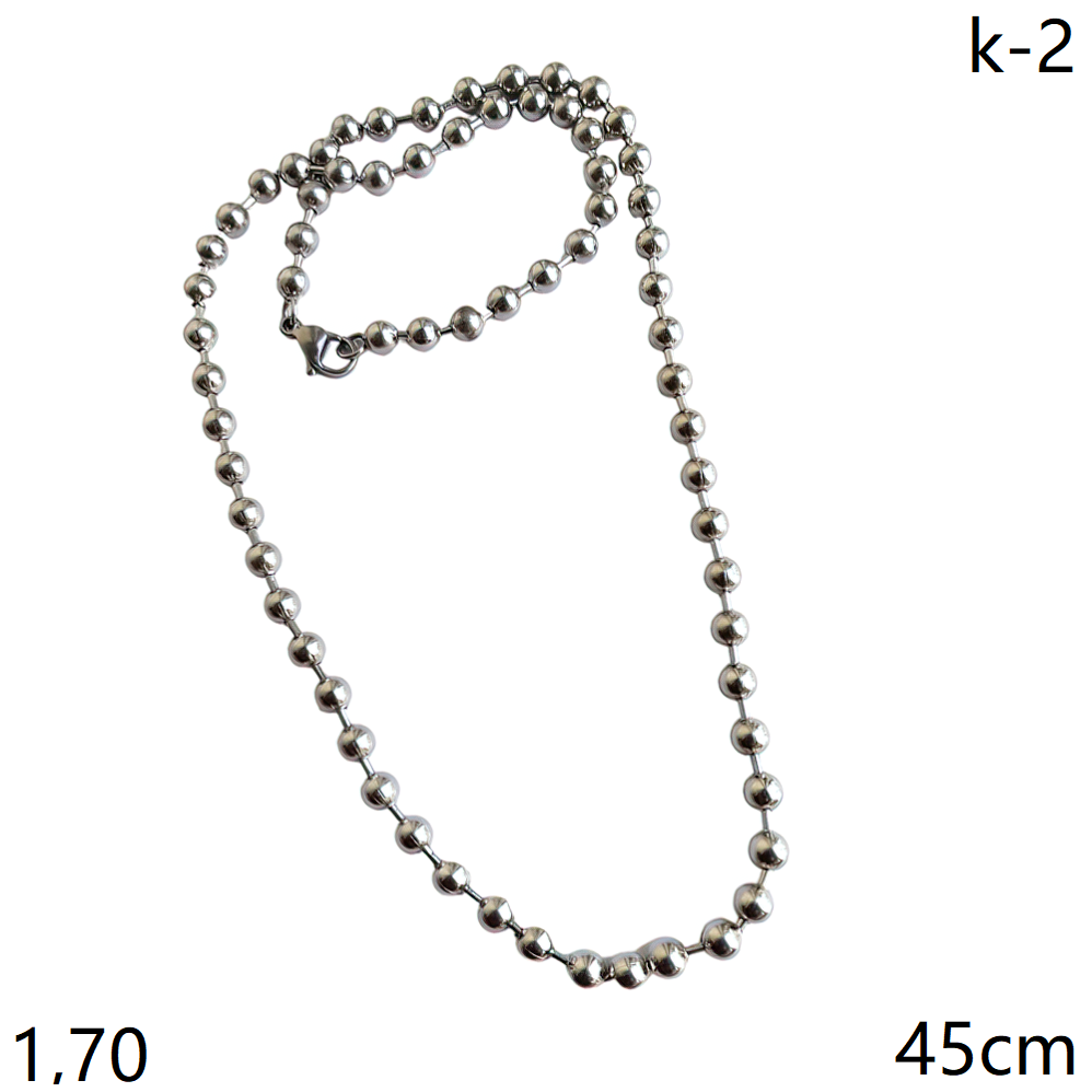 CADENA BOLITAS 45CM