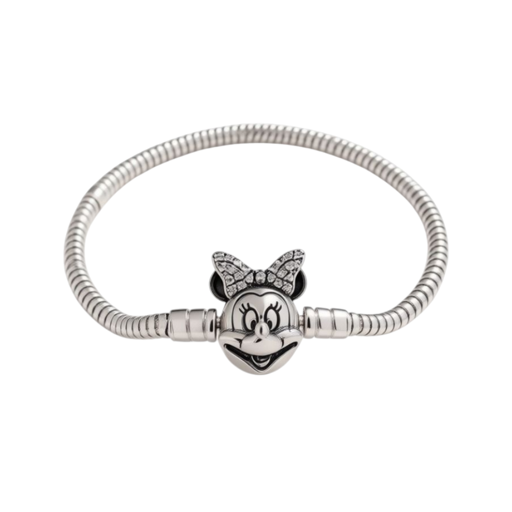 PULSERA CIERRE MINNIE MOUSE 17cm