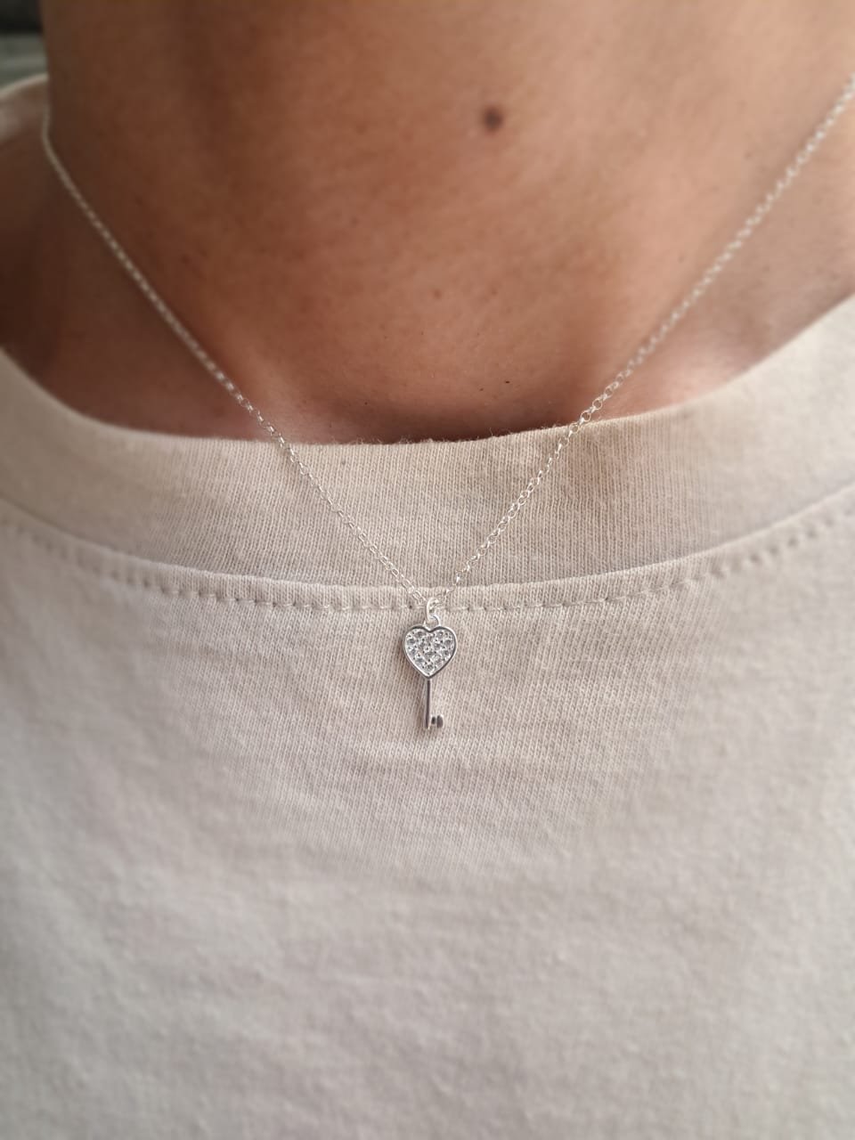 Conjunto Corazon llave 40cm C-56C