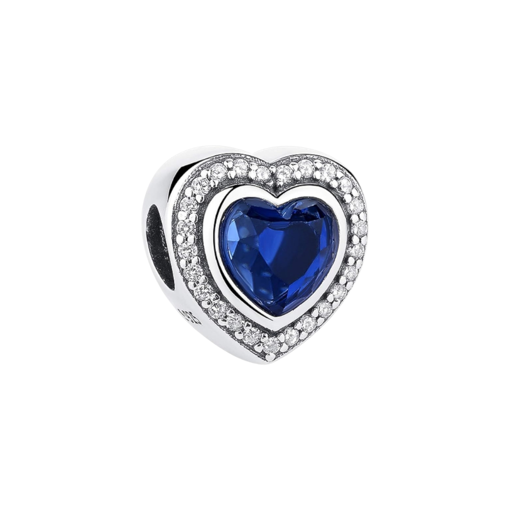 CHARMS CORAZON AZUL T-1B