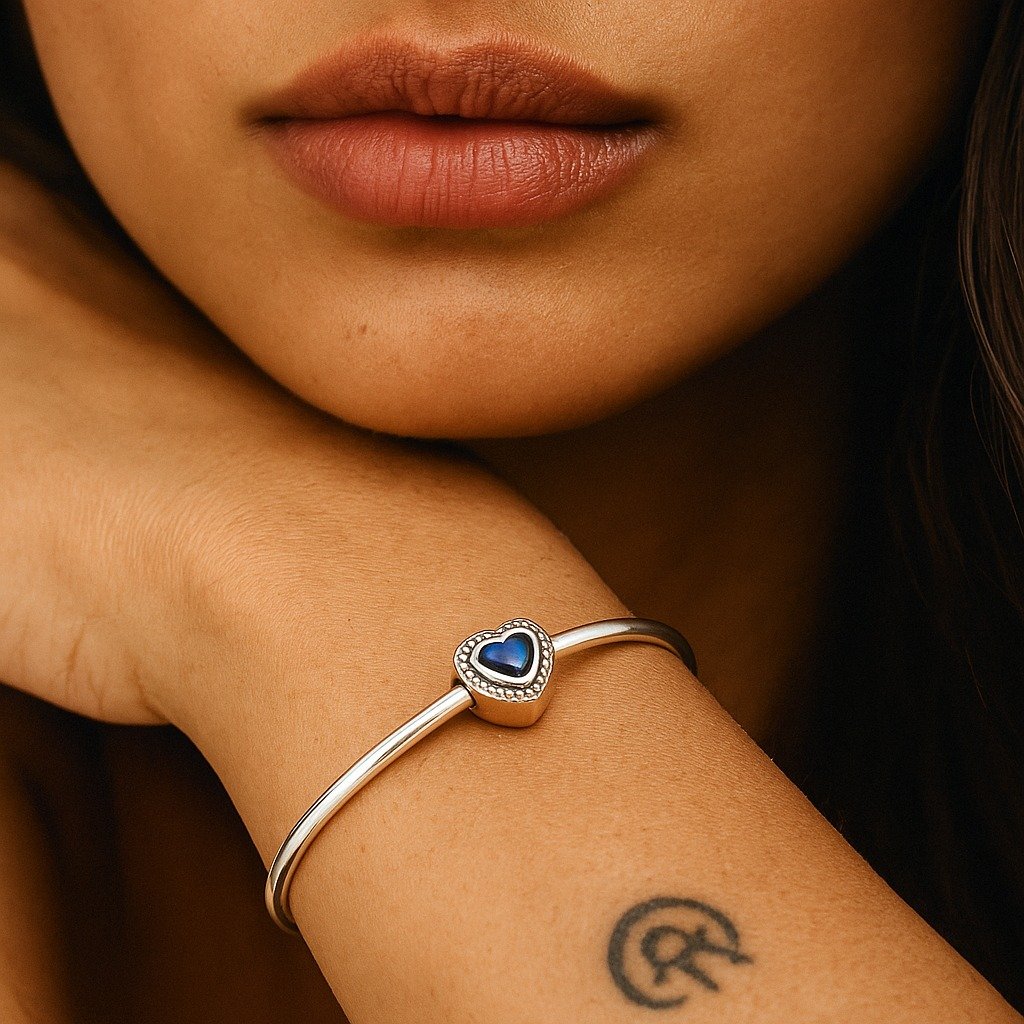 CHARMS CORAZON AZUL T-1B