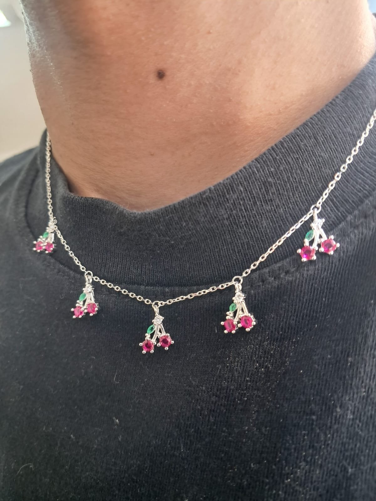 GARGANTILLA CEREZAS 41+3cm CP-C