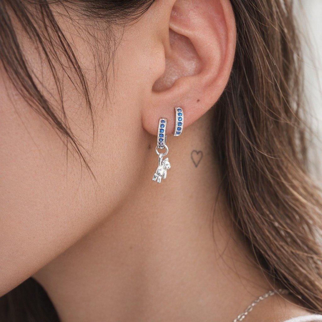 ARGOLLITAS AZUL CON OSITO 10mm C-113A