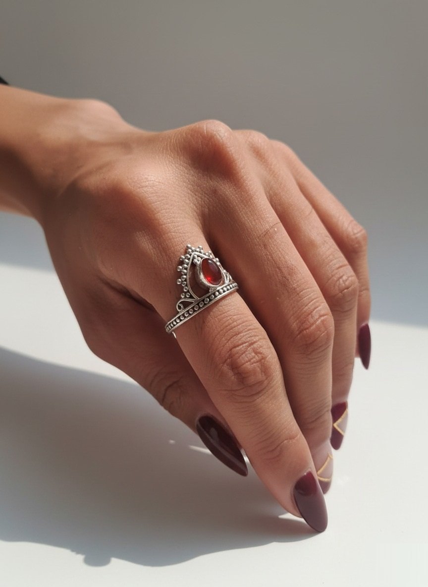 Anillo MANDALA CORAL C-111C