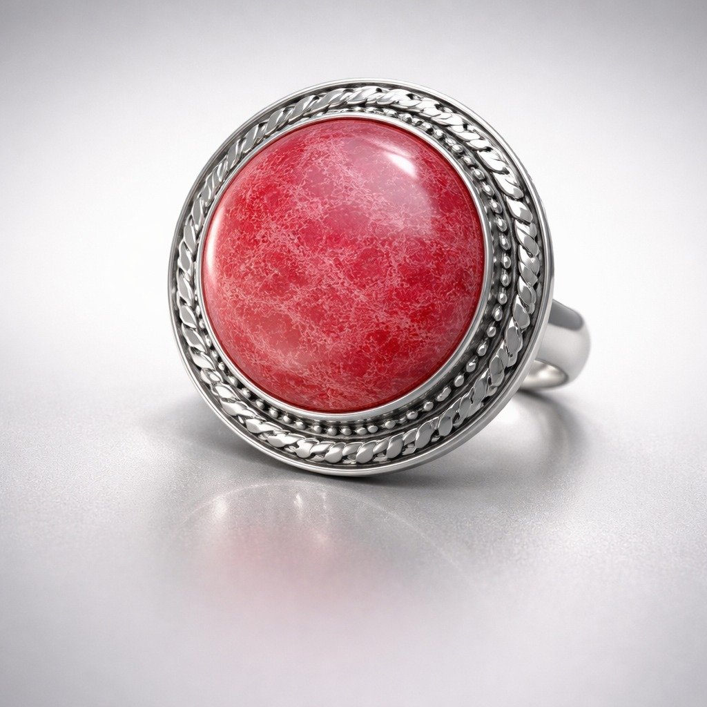 ANILLO ALAMBRE DE PUAS ROJO C-105A