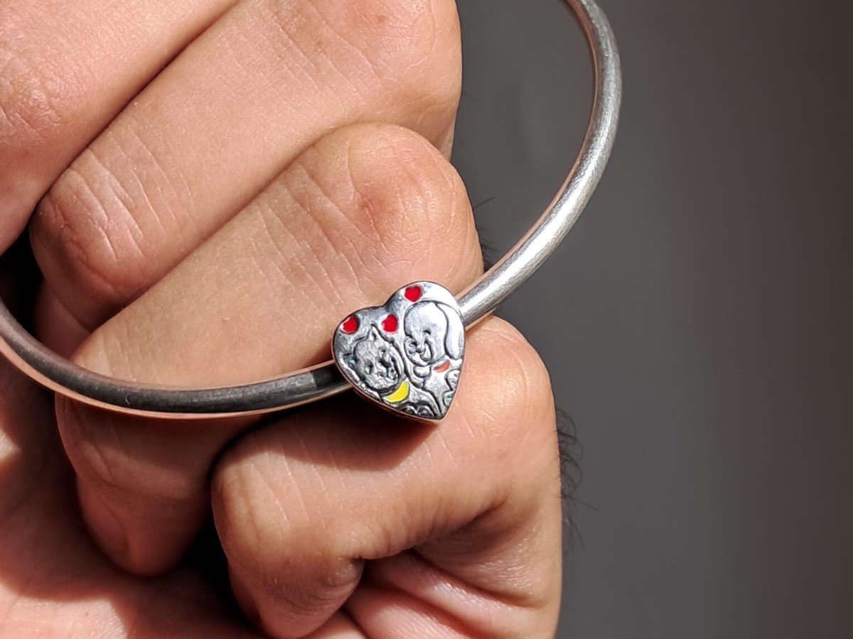 CHARMS GATO Y PERRO "MEJORES AMIGOS"T-1C