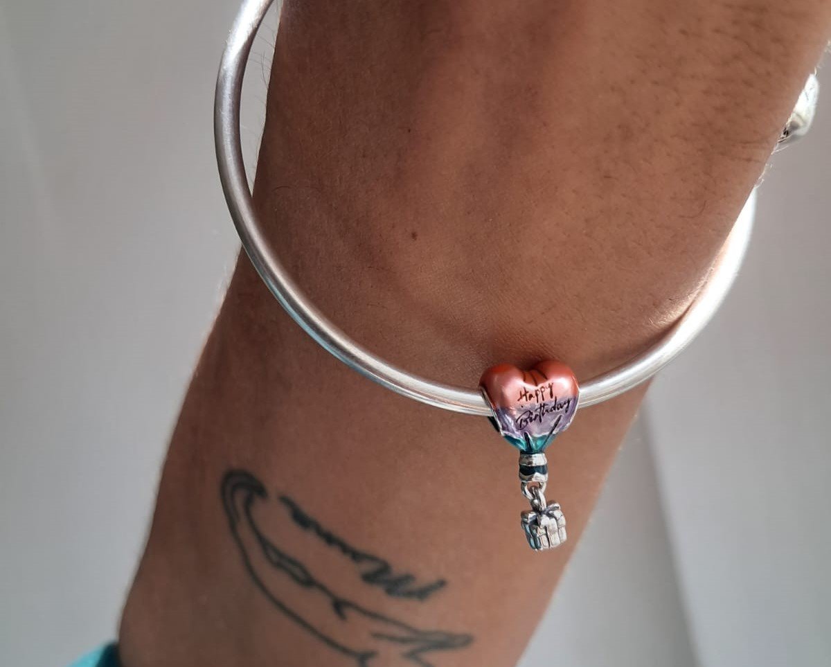 CHARMS GLOBO AEROSTATICO "HAPPY BIRTHDAY" T-1F