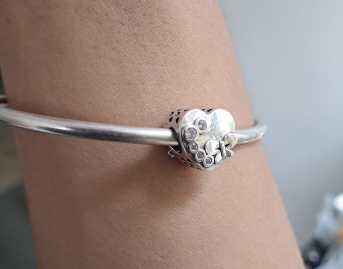 CHARMS CORAZON CON MARIPOSA T-1F